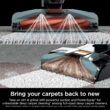 Shark CarpetXpert Upright Deep Carpet Cleaner with Handheld Spot & Stain Eliminator, 12oz Cleanser, Slate Green, EX151