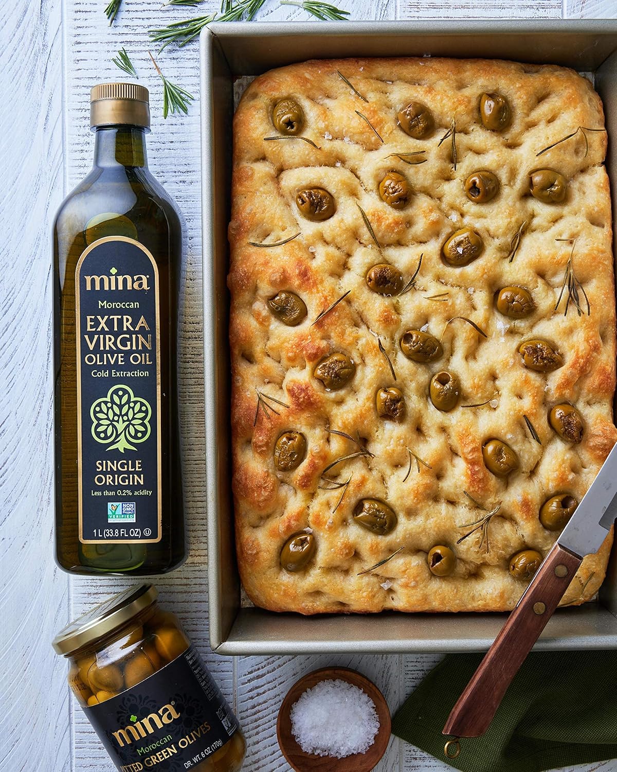 Mina Olive Oil Extra Virgin 68 Fl Oz, New Harvest, Polyphenol Rich Olive Oil for Cooking, Moroccan Extra Virgin Olive Oil, 2 L Mina Olive Oil Extra Virgin 68 Fl Oz, New Harvest, Polyphenol Rich Olive Oil for Cooking, Moroccan Extra Virgin Olive Oil, 2 L - Image 3