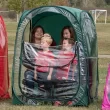 WeatherPod by Under the Weather MyPod 2XL 2-Person Pop-Up Tent, Hunter Green