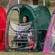 WeatherPod by Under the Weather MyPod 2XL 2-Person Pop-Up Tent, Hunter Green
