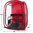 WeatherPod by Under the Weather MyPod 2XL 2-Person Pop-Up Tent, Red