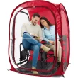 WeatherPod by Under the Weather MyPod 2XL 2-Person Pop-Up Tent, Red
