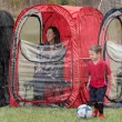 WeatherPod by Under the Weather MyPod 2XL 2-Person Pop-Up Tent, Red