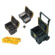 DEWALT DWST08165005020 TOUGHSYSTEM 2.0 22 in. Small Tool Box, TOUGHSYSTEM 2.0 24 in. Mobile Tool Box, 22 in. Medium Tool Box and Deep Tool Tray