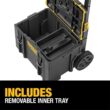 DEWALT DWST08165005020 TOUGHSYSTEM 2.0 22 in. Small Tool Box, TOUGHSYSTEM 2.0 24 in. Mobile Tool Box, 22 in. Medium Tool Box and Deep Tool Tray