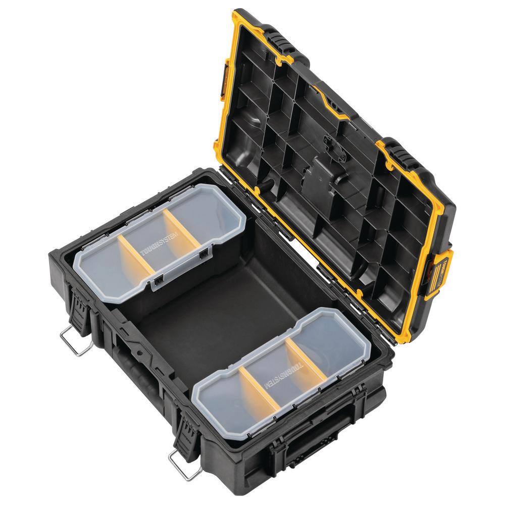 DEWALT TOUGHSYSTEM 2.0 22 in. Small Tool Box and TOUGHSYSTEM 2.0 Deep Tool Tray DEWALT TOUGHSYSTEM 2.0 22 in. Small Tool Box and TOUGHSYSTEM 2.0 Deep Tool Tray - Image 5