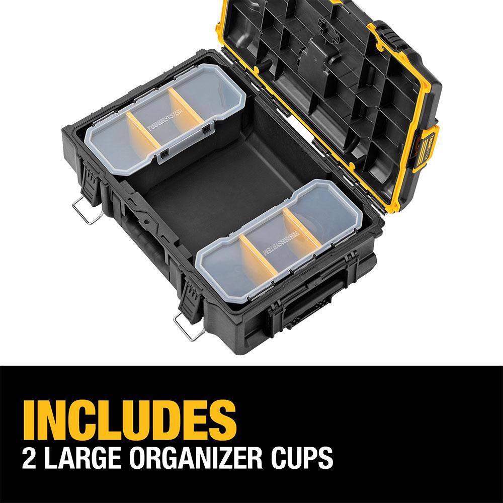 DEWALT TOUGHSYSTEM 2.0 22 in. Small Tool Box and TOUGHSYSTEM 2.0 Deep Tool Tray DEWALT TOUGHSYSTEM 2.0 22 in. Small Tool Box and TOUGHSYSTEM 2.0 Deep Tool Tray - Image 9