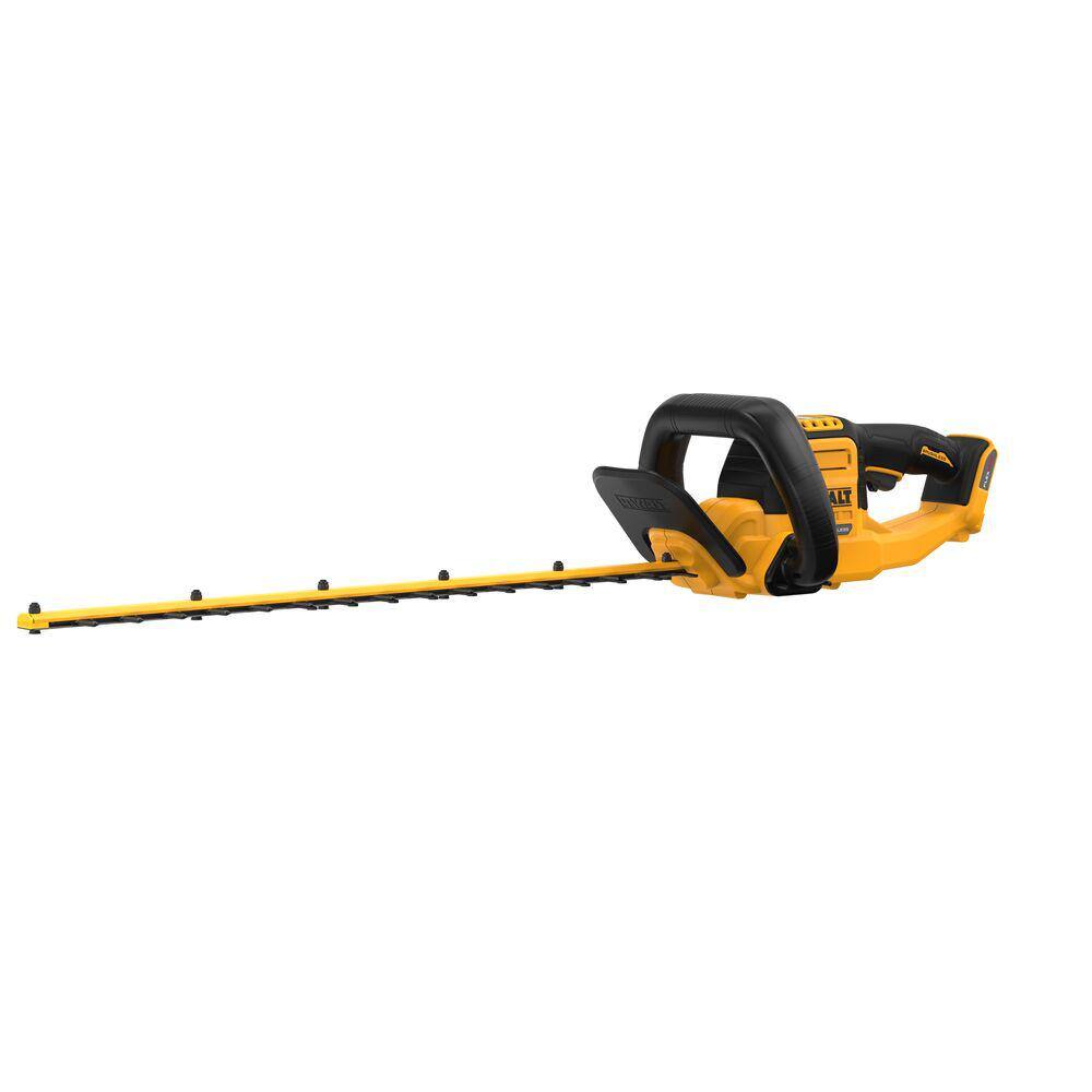 DEWALT DCHT870B FLEXVOLT 60V MAX 26 in. Brushless Cordless Battery Powered Hedge Trimmer (Tool Only) DEWALT DCHT870B FLEXVOLT 60V MAX 26 in. Brushless Cordless Battery Powered Hedge Trimmer (Tool Only)