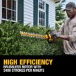 DEWALT DCHT870B FLEXVOLT 60V MAX 26 in. Brushless Cordless Battery Powered Hedge Trimmer (Tool Only) DEWALT DCHT870B FLEXVOLT 60V MAX 26 in. Brushless Cordless Battery Powered Hedge Trimmer (Tool Only)