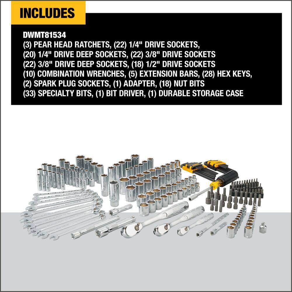 DEWALT DWMT81534 Mechanics Tool Set (205-Piece) DEWALT DWMT81534 Mechanics Tool Set (205-Piece) - Image 10