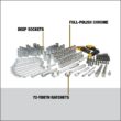 DEWALT DWMT81534 Mechanics Tool Set (205-Piece) DEWALT DWMT81534 Mechanics Tool Set (205-Piece)