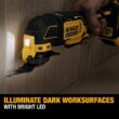 DEWALT ATOMIC 20V MAX Cordless Brushless Oscillating Multi Tool with (1) 20V 2.0Ah Battery and Charger
