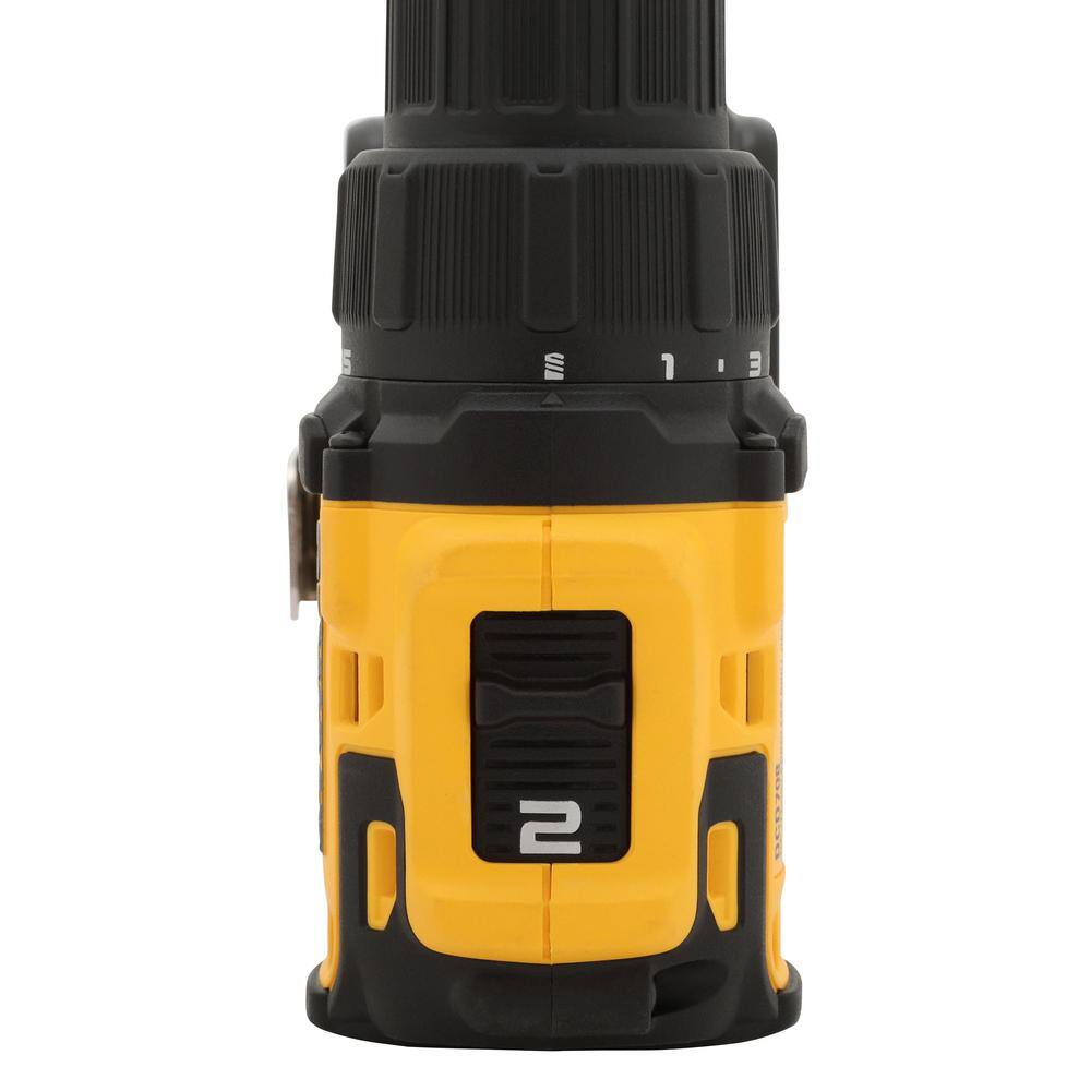 DEWALT DCD708B ATOMIC 20V MAX Cordless Brushless Compact 1/2 in. Drill/Driver (Tool Only) DEWALT DCD708B ATOMIC 20V MAX Cordless Brushless Compact 1/2 in. Drill/Driver (Tool Only) - Image 10
