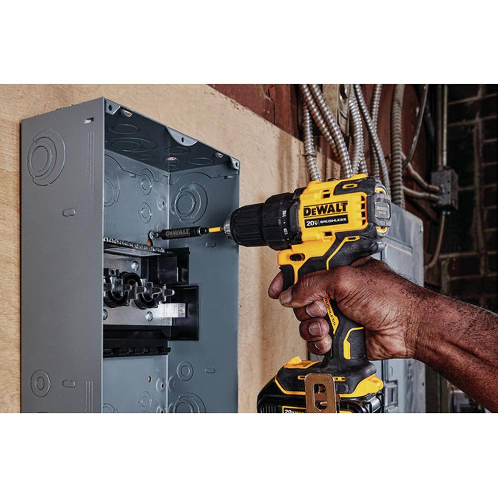 DEWALT DCD708B ATOMIC 20V MAX Cordless Brushless Compact 1/2 in. Drill/Driver (Tool Only) DEWALT DCD708B ATOMIC 20V MAX Cordless Brushless Compact 1/2 in. Drill/Driver (Tool Only) - Image 5