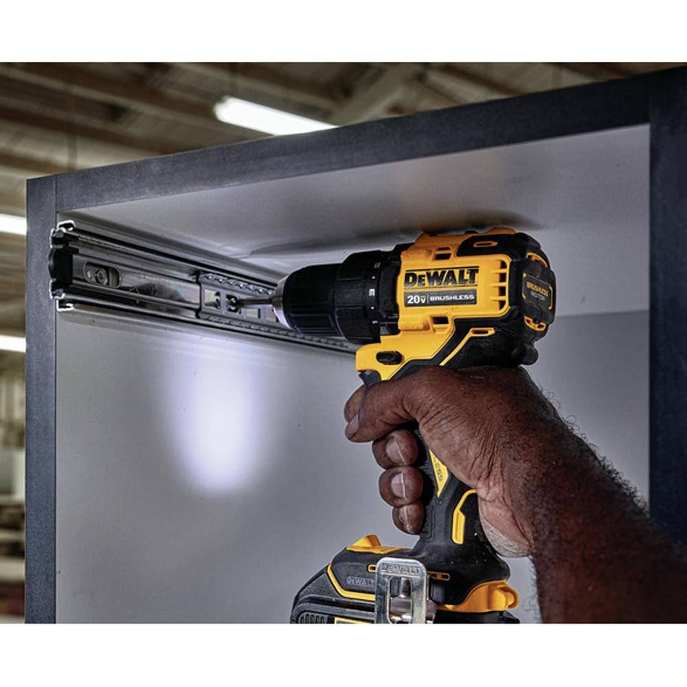 DEWALT DCD708B ATOMIC 20V MAX Cordless Brushless Compact 1/2 in. Drill/Driver (Tool Only) DEWALT DCD708B ATOMIC 20V MAX Cordless Brushless Compact 1/2 in. Drill/Driver (Tool Only) - Image 6