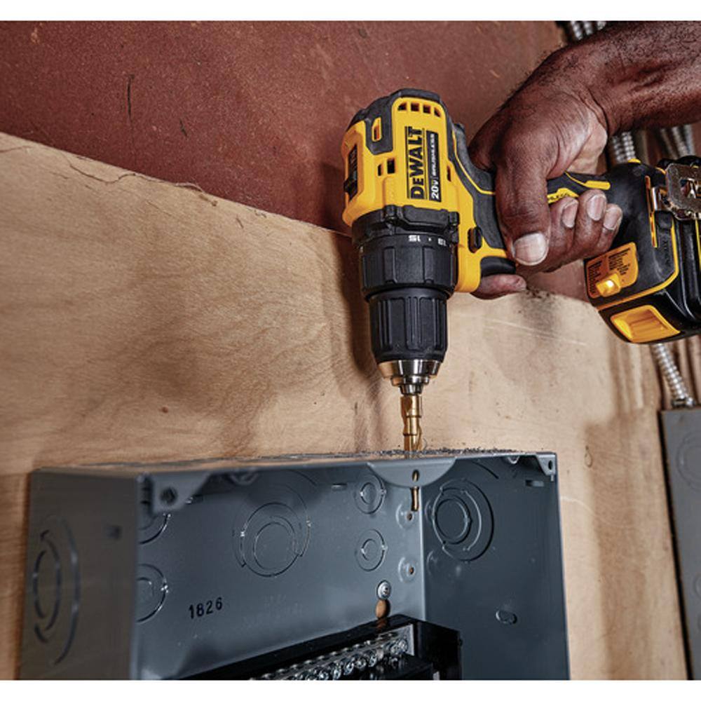 DEWALT DCD708B ATOMIC 20V MAX Cordless Brushless Compact 1/2 in. Drill/Driver (Tool Only) DEWALT DCD708B ATOMIC 20V MAX Cordless Brushless Compact 1/2 in. Drill/Driver (Tool Only) - Image 3