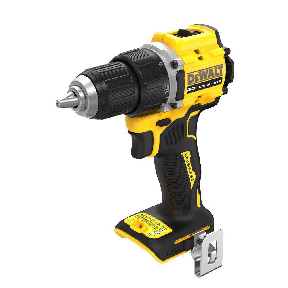 DEWALT DCD794B ATOMIC 20-Volt MAX Brushless Cordless 1/2 in. Drill Driver (Tool-Only) DEWALT DCD794B ATOMIC 20-Volt MAX Brushless Cordless 1/2 in. Drill Driver (Tool-Only) - Image 9