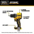 DEWALT DCD794B ATOMIC 20-Volt MAX Brushless Cordless 1/2 in. Drill Driver (Tool-Only) DEWALT DCD794B ATOMIC 20-Volt MAX Brushless Cordless 1/2 in. Drill Driver (Tool-Only)
