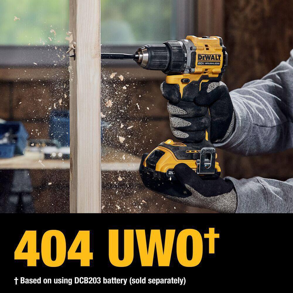 DEWALT DCD794B ATOMIC 20-Volt MAX Brushless Cordless 1/2 in. Drill Driver (Tool-Only) DEWALT DCD794B ATOMIC 20-Volt MAX Brushless Cordless 1/2 in. Drill Driver (Tool-Only) - Image 6