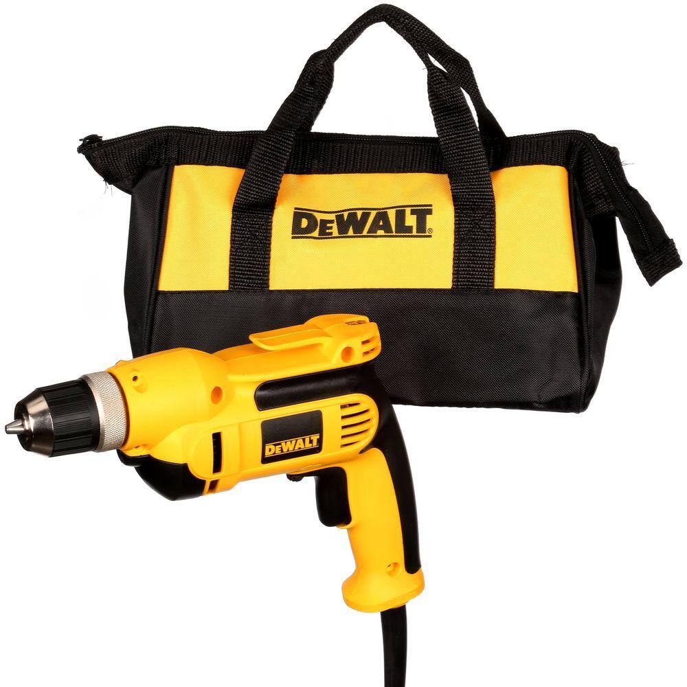 DEWALT 8 Amp Corded 3/8 in. Variable Speed Drill DEWALT 8 Amp Corded 3/8 in. Variable Speed Drill