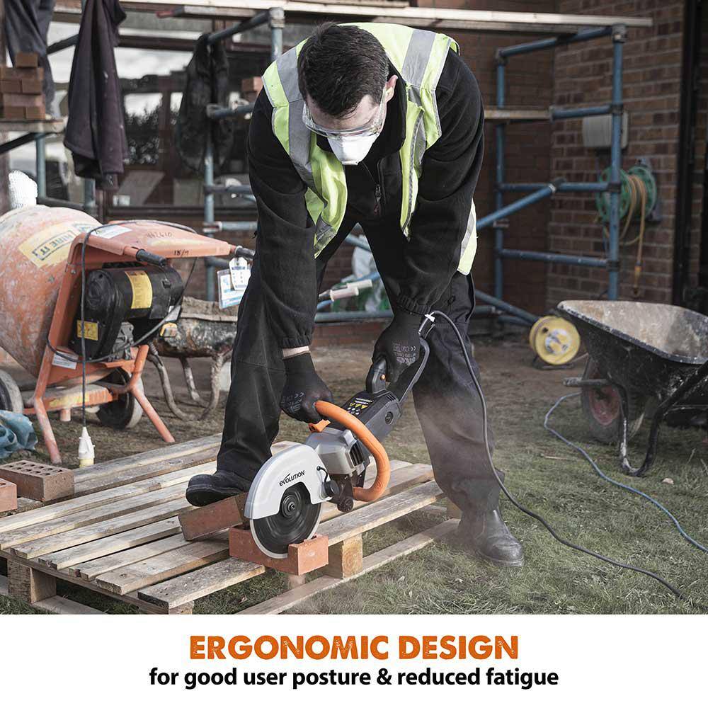Evolution Power Tools R230DCT 9 in. Electric Concrete Saw Evolution Power Tools R230DCT 9 in. Electric Concrete Saw - Image 6