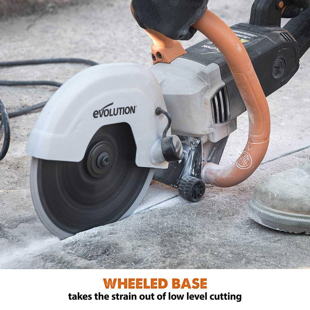 Evolution Power Tools R230DCT 9 in. Electric Concrete Saw Evolution Power Tools R230DCT 9 in. Electric Concrete Saw - Image 8