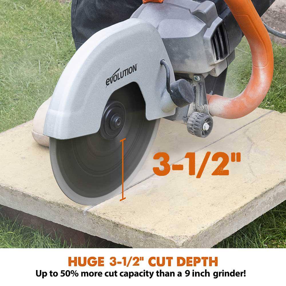 Evolution Power Tools R230DCT 9 in. Electric Concrete Saw Evolution Power Tools R230DCT 9 in. Electric Concrete Saw - Image 7