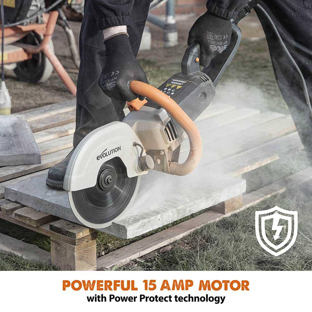 Evolution Power Tools R230DCT 9 in. Electric Concrete Saw Evolution Power Tools R230DCT 9 in. Electric Concrete Saw - Image 3