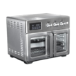 bella PRO - 12-in-1 6-Slice Toaster Oven + 33-qt. Air Fryer with French Doors - Stainless Steel