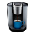 Keurig - K-Elite Single Serve K-Cup Pod Coffee Maker - Brushed Silver