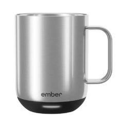 Ember - Temperature Control Smart Mug² - 10 oz - Stainless Steel