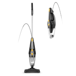 Eureka Blaze Stick Vacuum Cleaner, Powerful Suction 3-in-1 Small Handheld Vac with Filter for Hard Floor Lightweight Upright Home Pet Hair, Dark Black