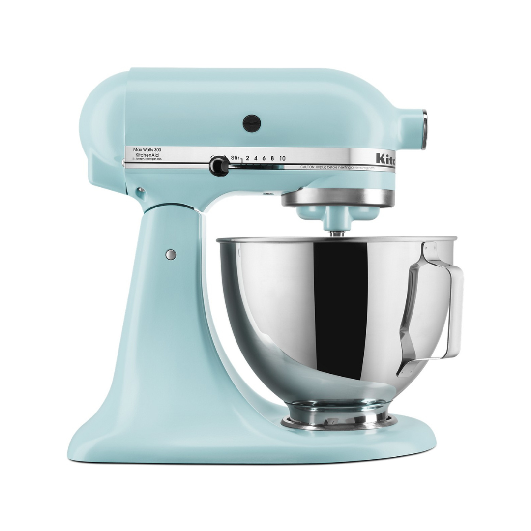 KitchenAid Deluxe 4.5 Quart Tilt-Head Stand Mixer, Mineral Water Blue, KSM97MI KitchenAid Deluxe 4.5 Quart Tilt-Head Stand Mixer, Mineral Water Blue, KSM97MI