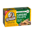 Season Sardines in Extra Virgin Olive Oil - Skinless & Boneless, Wild Caught, 4.37 Oz Tins, 12-Pack