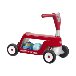 Radio Flyer Scoot 2 Scooter, Toddler Scooter or Ride On, For Kids Ages 1–4 Years, Red Ride On Toy, Large