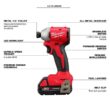 Milwaukee 3692-22CT M18 18V Lithium-Ion Brushless Cordless Compact Drill/Impact Combo Kit (2-Tool) w/(2) 2.0 Ah Batteries, Charger & Bag
