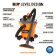 RIDGID HD1200 12 Gallon 5.0 Peak HP NXT Shop Vac Wet Dry Vacuum with General Debris Filter, Locking Hose and Accessory Attachments