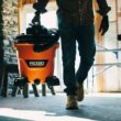 RIDGID HD1200 12 Gallon 5.0 Peak HP NXT Shop Vac Wet Dry Vacuum with General Debris Filter, Locking Hose and Accessory Attachments