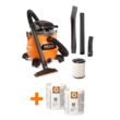 RIDGID HD1600B 16 Gallon 6.5 Peak HP NXT Shop Vac Wet Dry Vacuum with Detachable Blower, Filter, Dust Bags, Hose and Accessories