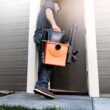 RIDGID WD5500 5 Gal. 5.0 Peak HP Portable Wall Mount Shop Vac Wet Dry Vacuum with Filter, Two Locking Hoses and Accessory Attachments