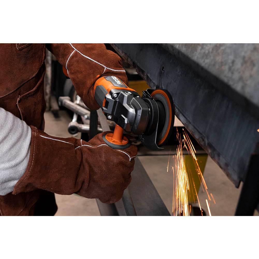 RIDGID 18V Brushless Cordless 4-1/2 in. Paddle Switch Angle Grinder (Tool Only) RIDGID 18V Brushless Cordless 4-1/2 in. Paddle Switch Angle Grinder (Tool Only) - Image 9
