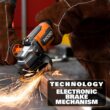 RIDGID 18V Brushless Cordless 4-1/2 in. Paddle Switch Angle Grinder (Tool Only) RIDGID 18V Brushless Cordless 4-1/2 in. Paddle Switch Angle Grinder (Tool Only)