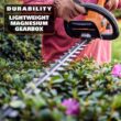 RIDGID R01401B 18V Brushless Cordless Battery 22 in. Hedge Trimmer (Tool Only)