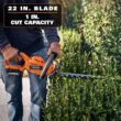RIDGID R01401B 18V Brushless Cordless Battery 22 in. Hedge Trimmer (Tool Only)
