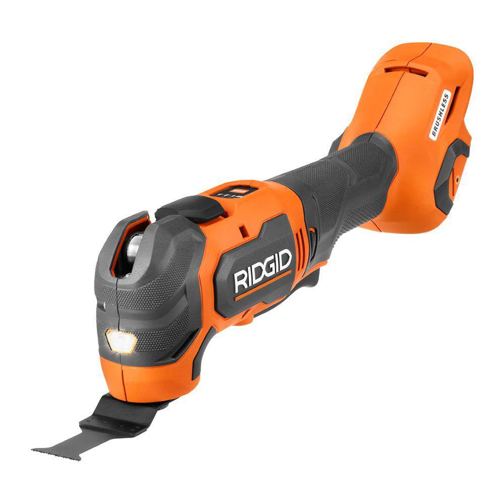 RIDGID 18V Brushless Cordless Multi-Tool (Tool Only) RIDGID 18V Brushless Cordless Multi-Tool (Tool Only)