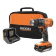 RIDGID R86001K 18V Cordless 1/2 in. Drill/Driver Kit with (1) 2.0 Ah Battery and Charger