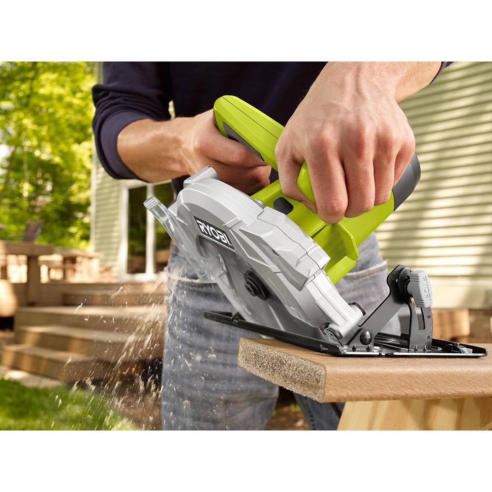 RYOBI CSB135L 14 Amp 7-1/4 in. Circular Saw with Laser RYOBI CSB135L 14 Amp 7-1/4 in. Circular Saw with Laser - Image 2
