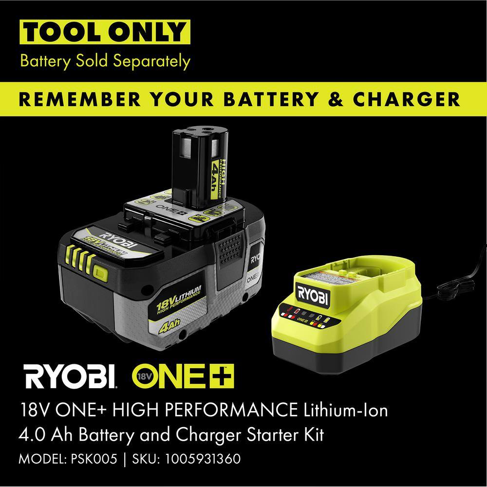 RYOBI ONE+ 18V 18in. Cordless Battery Pole Hedge Trimmer (Tool Only) RYOBI ONE+ 18V 18in. Cordless Battery Pole Hedge Trimmer (Tool Only) - Image 14