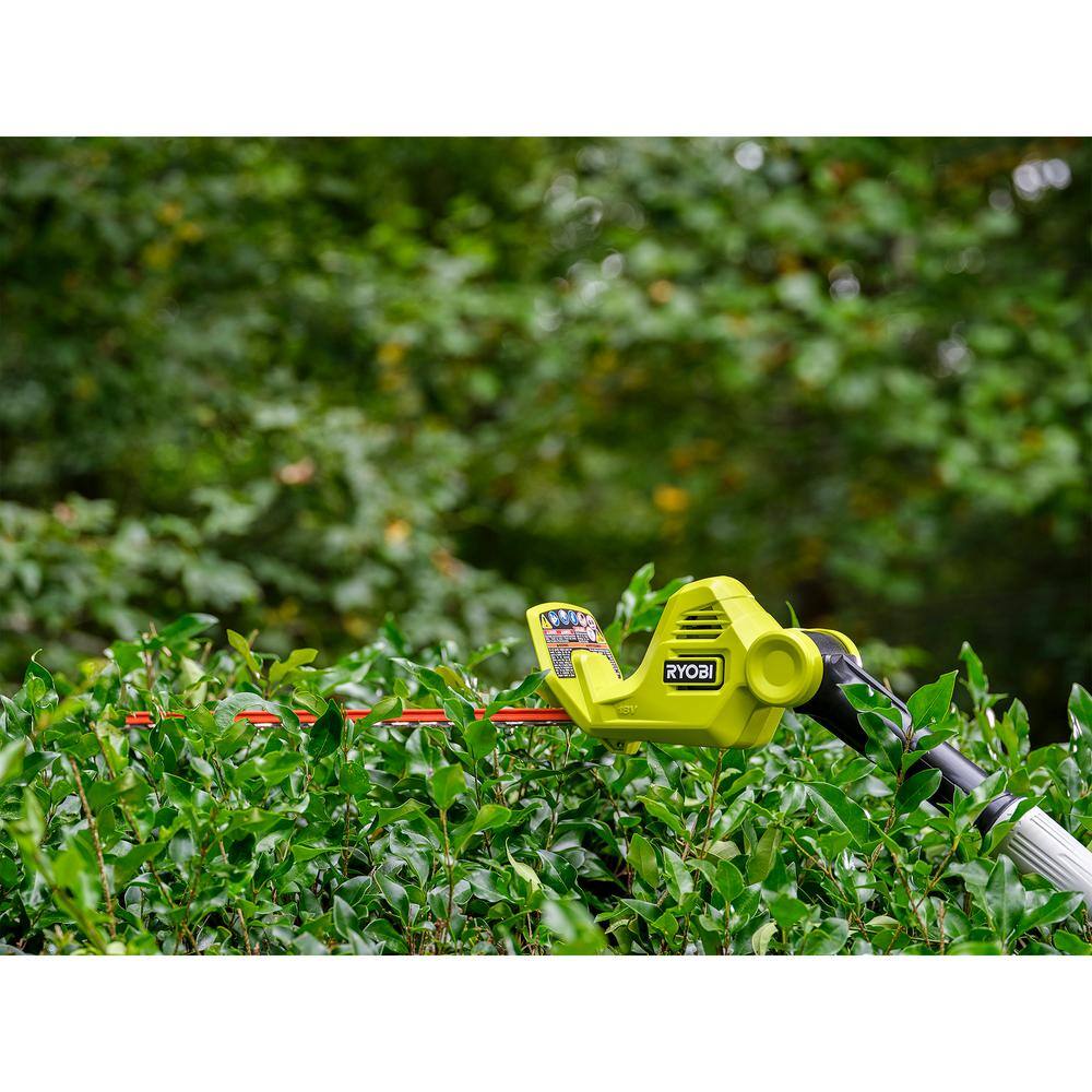 RYOBI ONE+ 18V 18in. Cordless Battery Pole Hedge Trimmer (Tool Only) RYOBI ONE+ 18V 18in. Cordless Battery Pole Hedge Trimmer (Tool Only) - Image 6