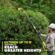 RYOBI ONE+ 18V 18in. Cordless Battery Pole Hedge Trimmer (Tool Only) RYOBI ONE+ 18V 18in. Cordless Battery Pole Hedge Trimmer (Tool Only)